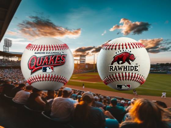 Visalia Rawhide vs. Rancho Cucamonga Quakes